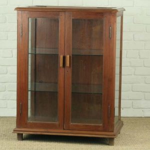 Teak Display Cabinet Glass Doors Edgarpoe with regard to sizing 1000 X 1000