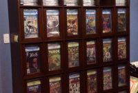 This Is A Full View Of My Custom Cgc Comic Storage Display Cabinet within sizing 700 X 1136