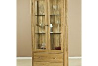Toscane American Oak Glass Display Cabinet The Place For Homes within size 1000 X 1000