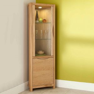 Vale Furnishers Carlson Corner Display Cabinet regarding size 1024 X 1024