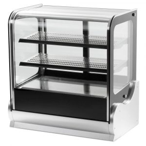 Vollrath 40862 36 Cubed Glass Refrigerated Countertop Display Cabinet pertaining to proportions 1000 X 1000