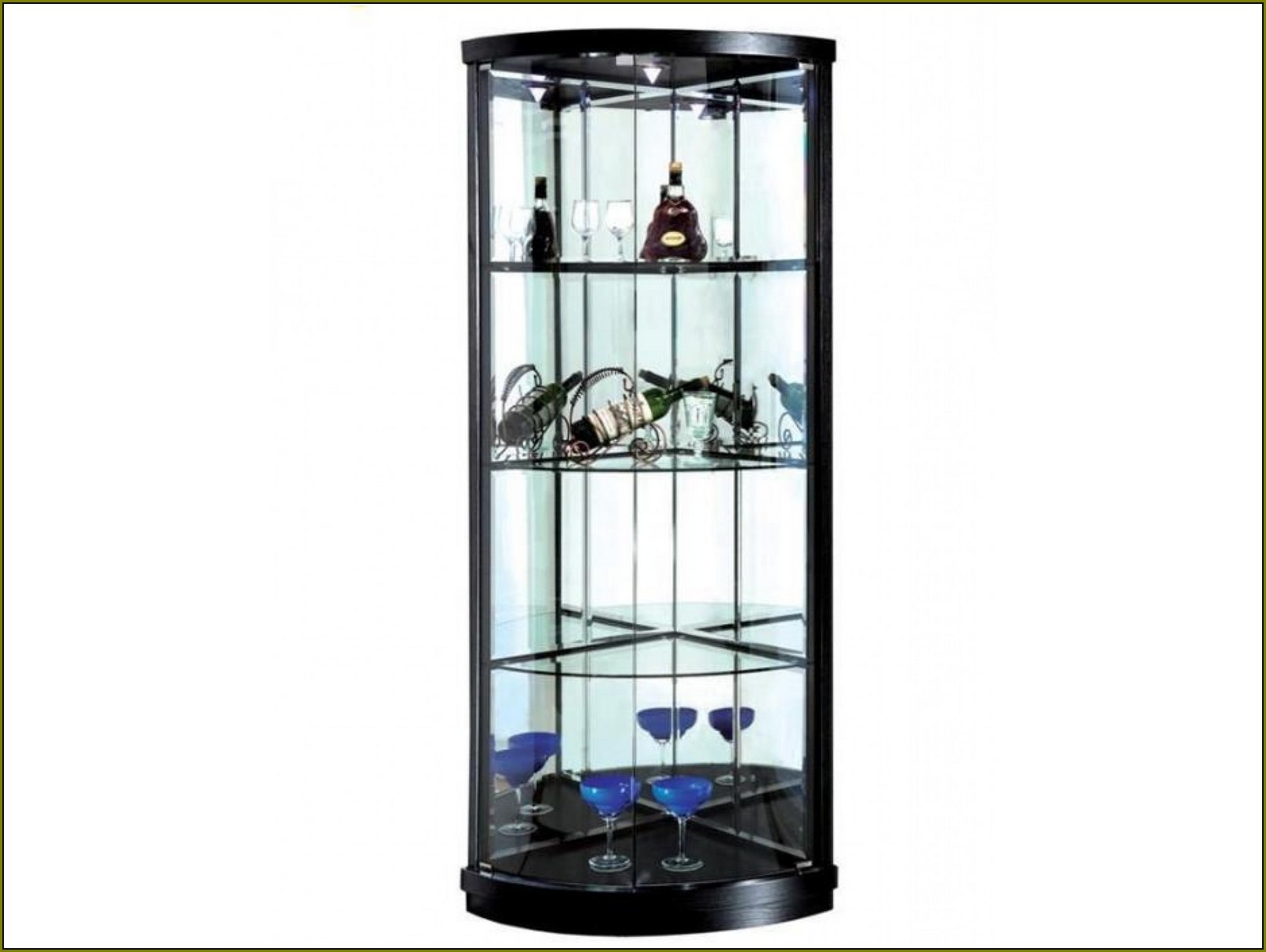 Wall Mounted Corner Display Cabinet 86 With Wall Mounted Corner with regard to size 1614 X 1214