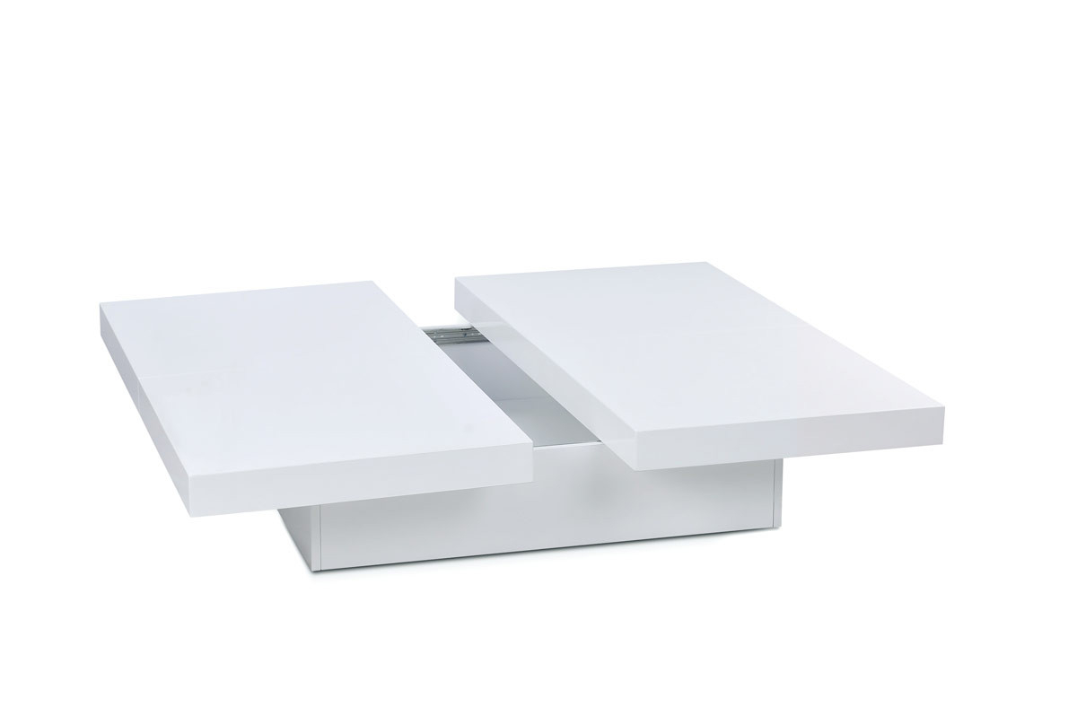 1005c Modern White Lacquer Coffee Table for sizing 1200 X 797
