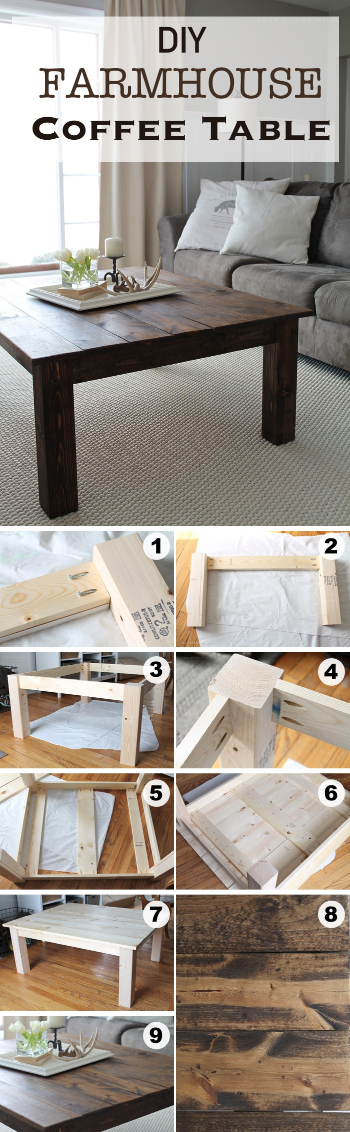 15 Creative Diy Coffee Table Ideas You Can Build Yourself Homelovr pertaining to measurements 700 X 2260