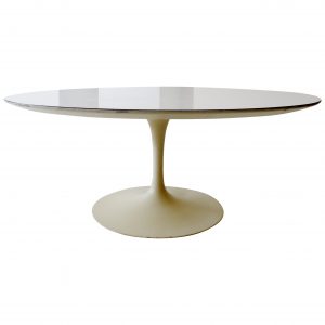 1960s Eero Saarinen For Knoll Assoc Round Coffee Cocktail Table For within dimensions 2661 X 2661