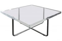 1990s Italian Square Plexiglass Modern Coffee Table Produced with regard to sizing 2483 X 2483