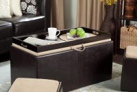 36 Top Brown Leather Ottoman Coffee Tables inside size 1000 X 1000