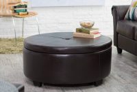 36 Top Brown Leather Ottoman Coffee Tables within measurements 2400 X 2400