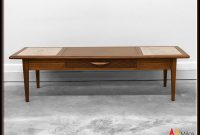 60s Mid Century Modern Lane Style Coffee Table W Drawer Etsy throughout dimensions 1000 X 798
