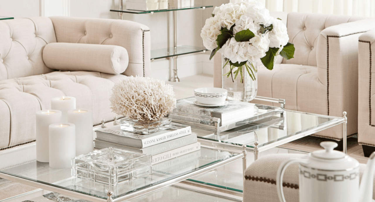 8 Ideas To Style Your Coffee Table Or Ottoman in proportions 1280 X 690