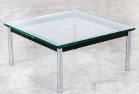 80s Le Corbusier Lc10p No 3965 Coffee Table Glass For Cassina in measurements 1536 X 1536