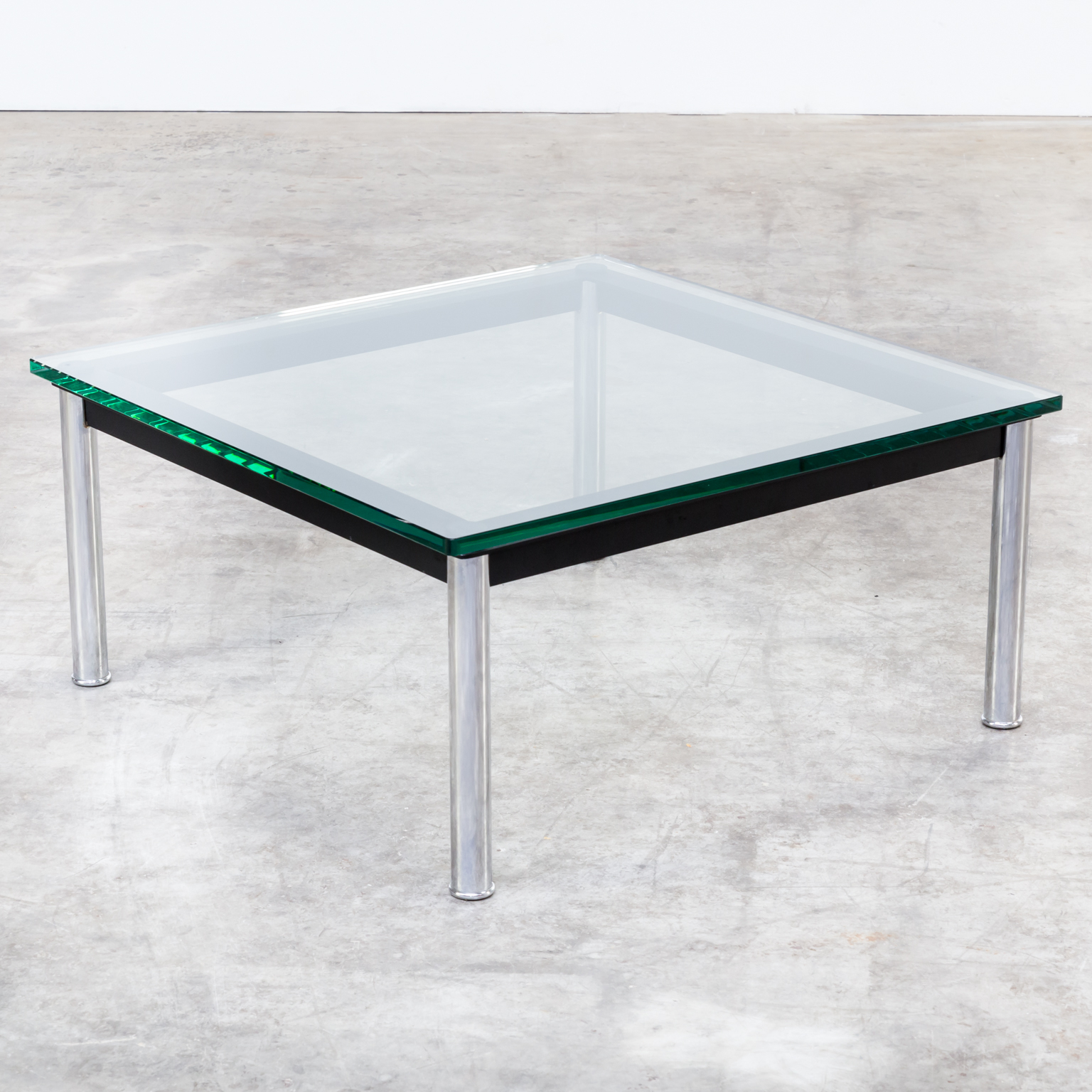 80s Le Corbusier Lc10p No 3965 Coffee Table Glass For Cassina in measurements 1536 X 1536