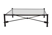 88 Off Black Wrought Iron Glass Coffee Table Tables regarding measurements 1500 X 1500