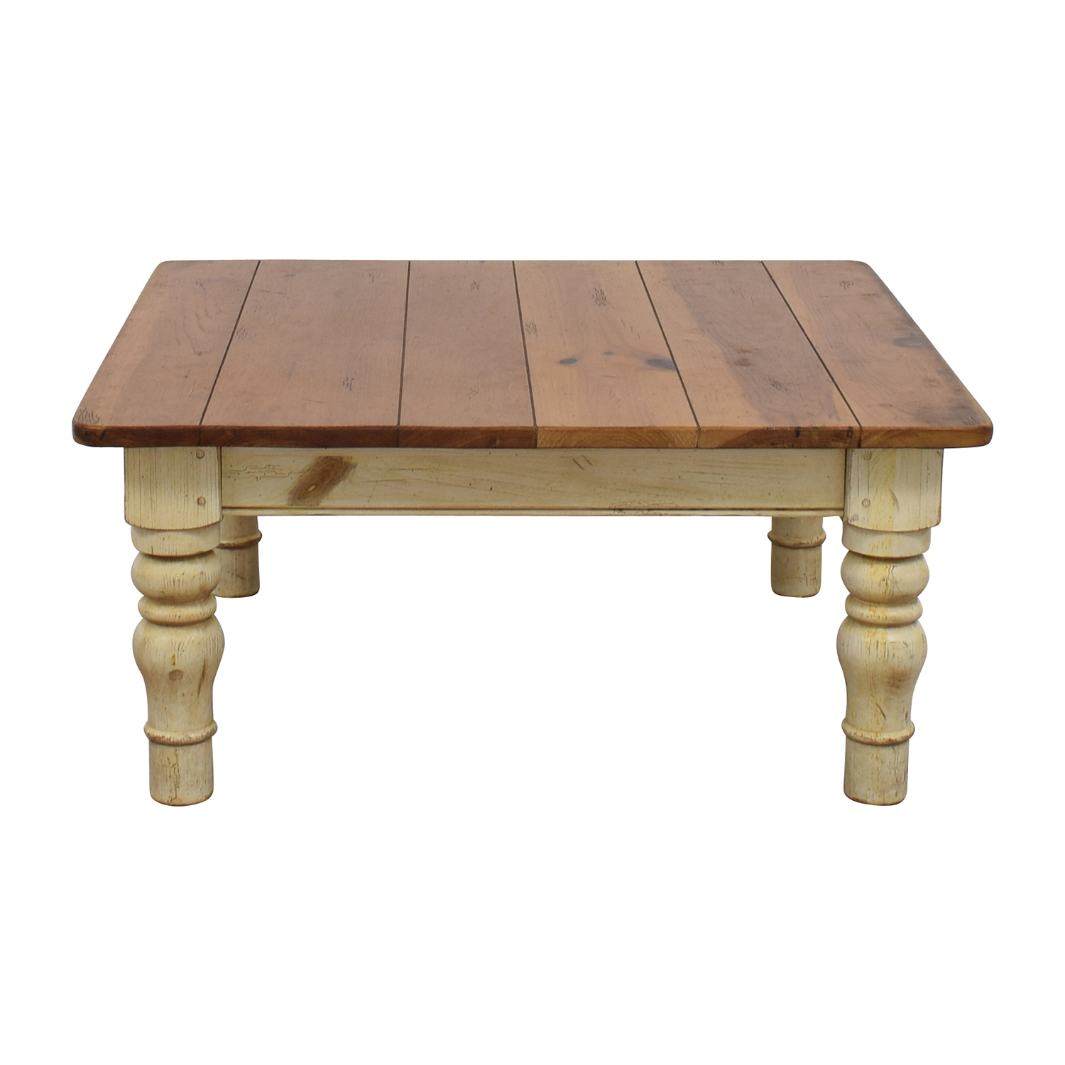 90 Off Ethan Allen Ethan Allen Farmhouse Cherry Wood Coffee Table throughout sizing 1500 X 1500