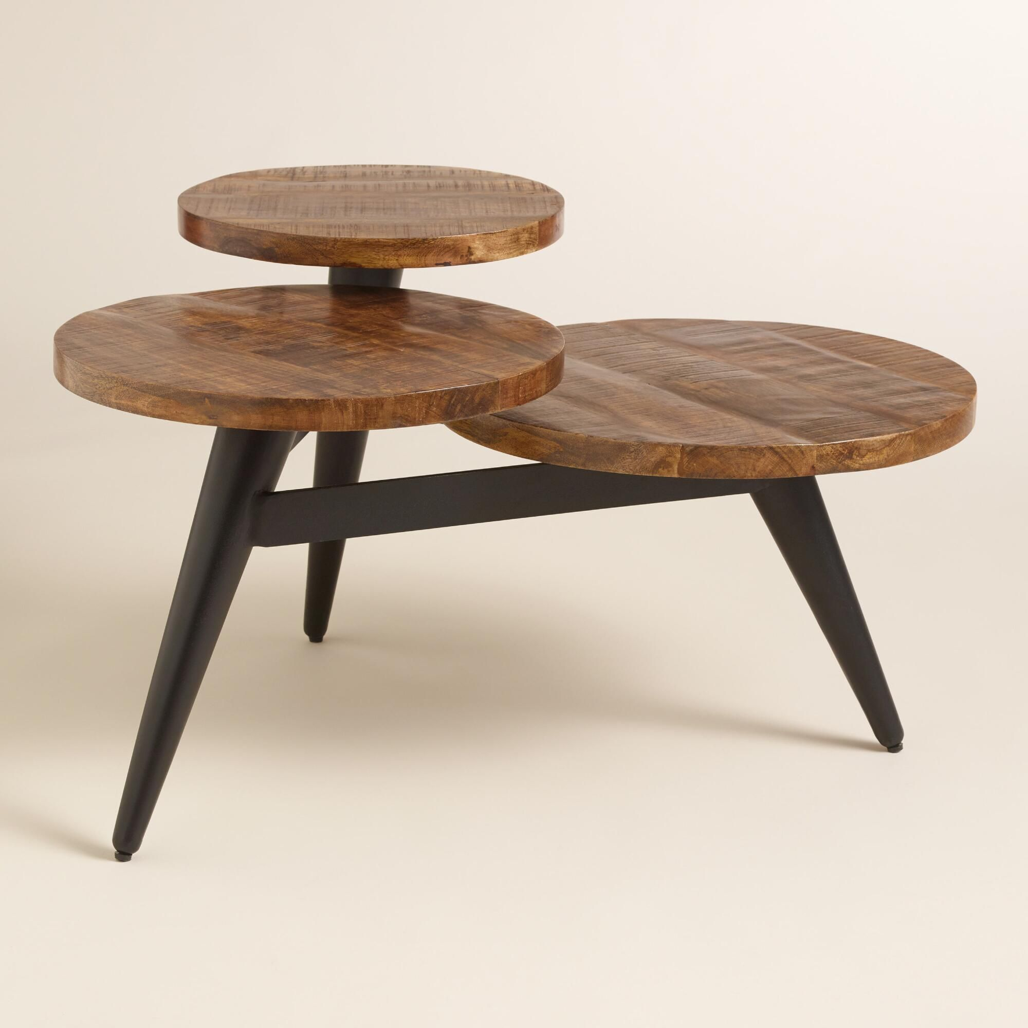 A Standout Statement Piece Our Three Tier Coffee Table Features A pertaining to measurements 2000 X 2000
