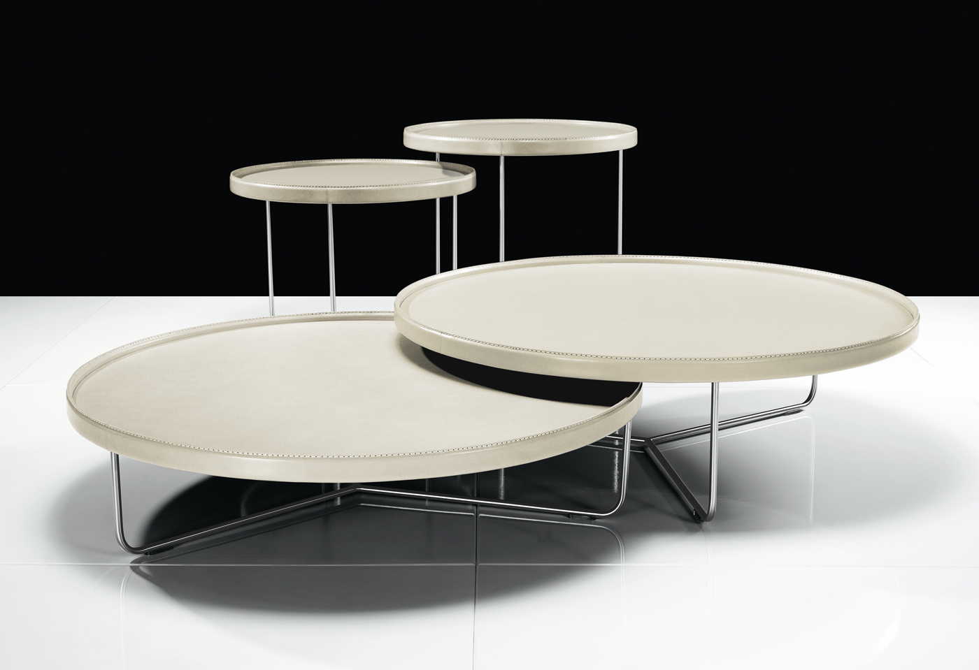 Adelphi Nested Coffee Tables with measurements 1400 X 959