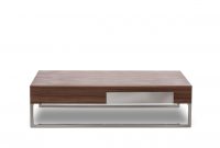 Agate Modern Walnut Coffee Table for size 1200 X 800