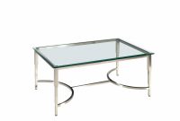 Allan Copley Designs Sheila Rectangular Glass Top Cocktail Table intended for proportions 1000 X 1000