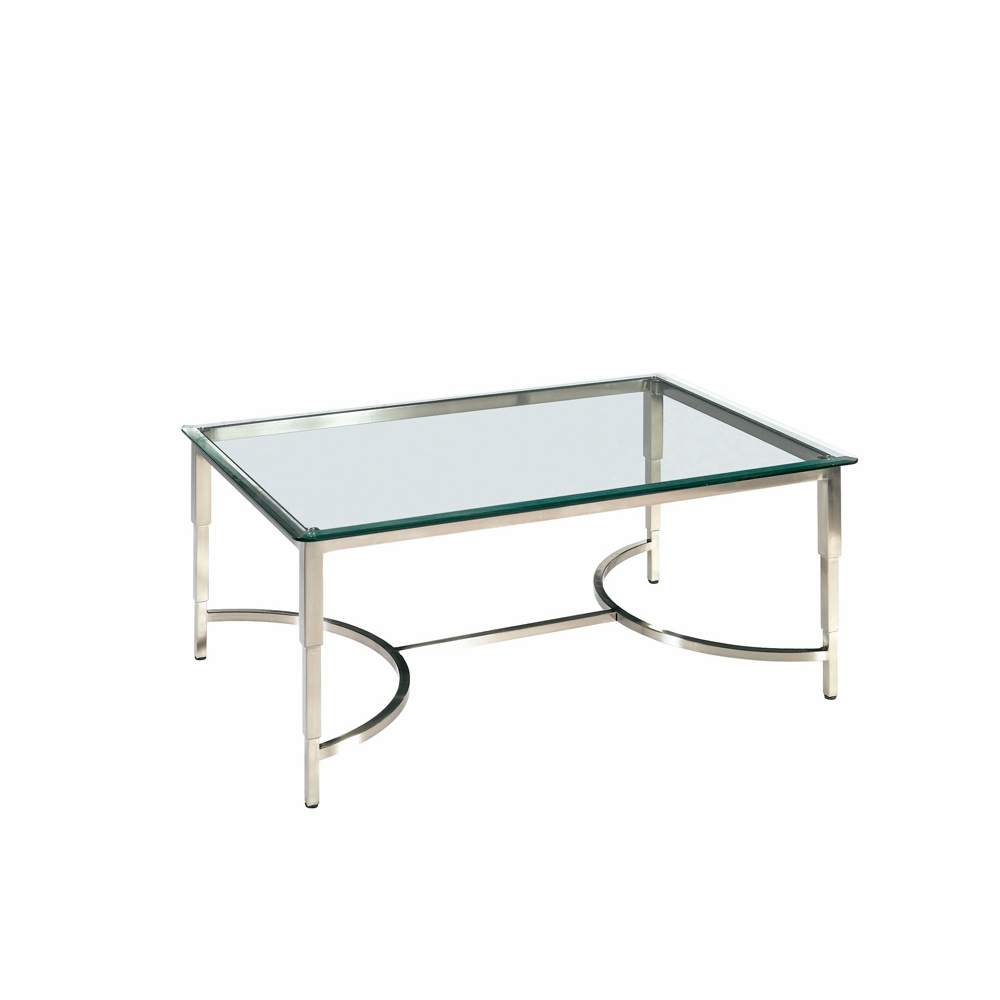 Allan Copley Designs Sheila Rectangular Glass Top Cocktail Table intended for proportions 1000 X 1000