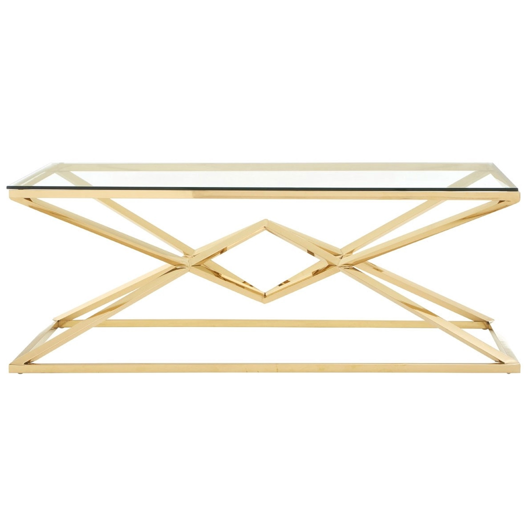 Allure Gold Coffee Table Contemporary Lounge Furniture regarding sizing 2000 X 2000