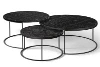 Ancestors Tabwa Round Nesting Coffee Table Set Of 3 Rouse Home for dimensions 1000 X 1000