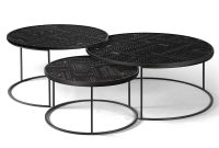 Ancestors Tabwa Round Nesting Coffee Table Set Of 3 Rouse Home throughout measurements 1000 X 1000