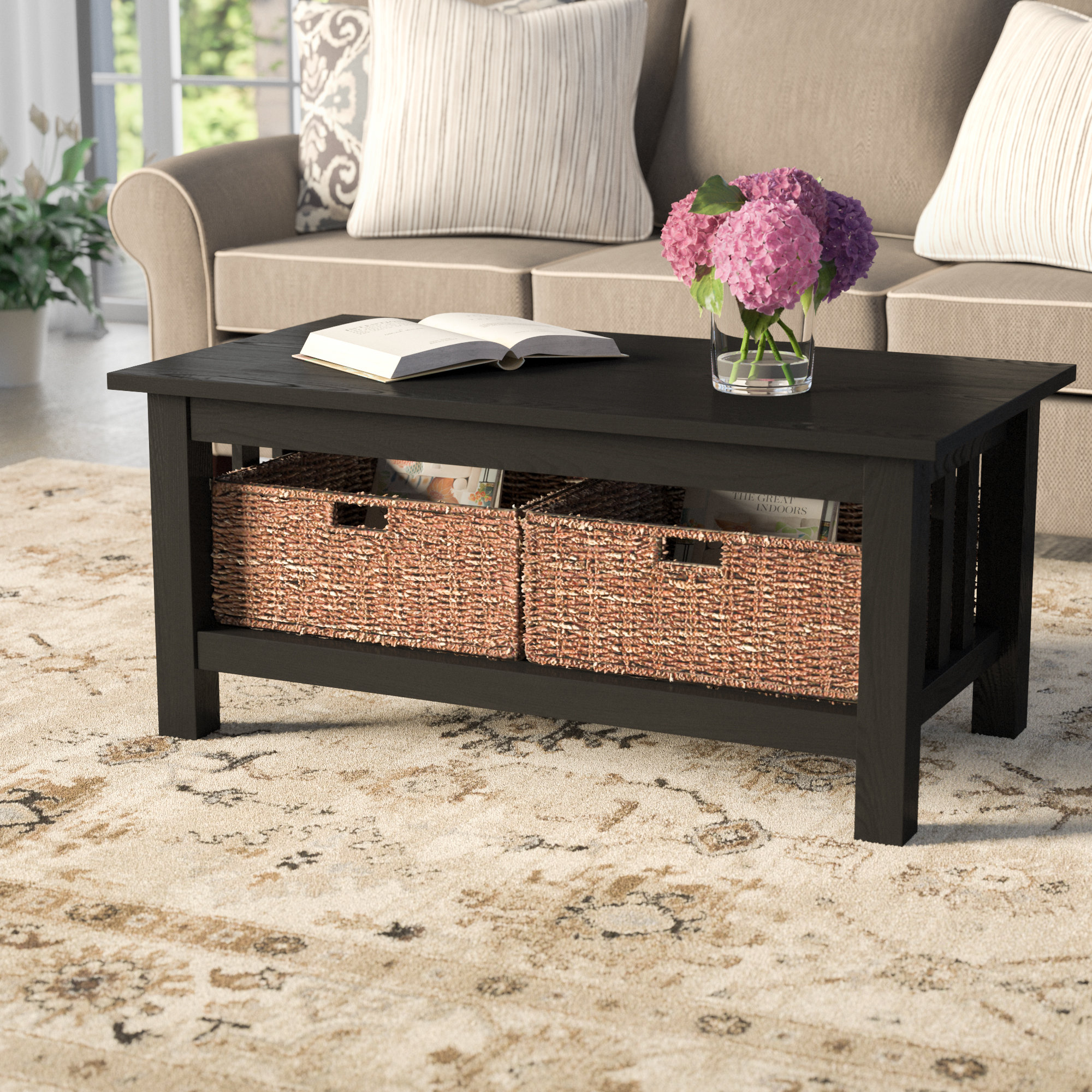 Andover Mills Denning Storage Coffee Table Reviews Wayfair for size 2000 X 2000