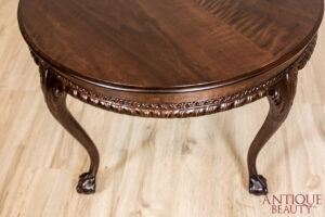 Antique Beauty Round Coffee Table From The 1920s1930s with regard to dimensions 1200 X 800