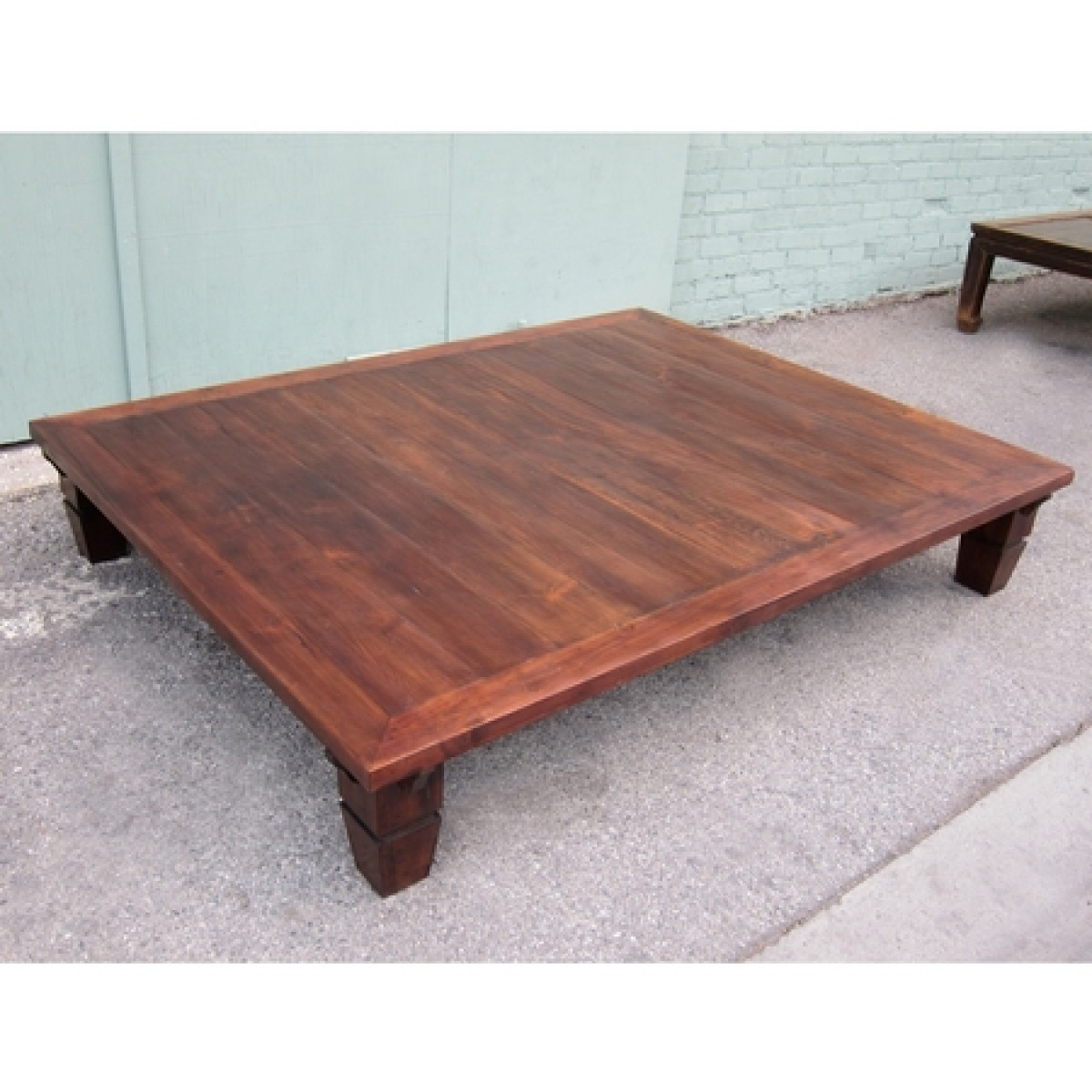 Antique Rustic Furniture Teak Balinese Coffee Table Platform Bed within size 1200 X 1200