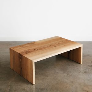 Ash Coffee Table Elko Hardwoods Modern Live Edge Furniture inside proportions 1500 X 1500