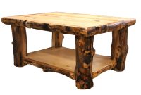 Aspen Log Trim Coffee Table within dimensions 1200 X 1200