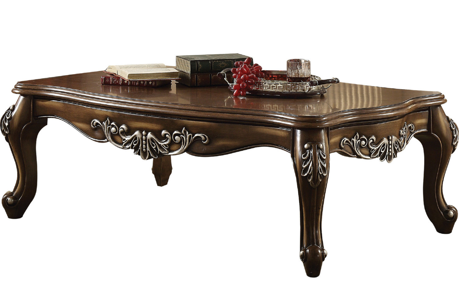 Astoria Grand Jayla Intricately Carved Wooden Coffee Table Wayfair intended for proportions 1500 X 960