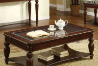 Astoria Grand Stella Traditional Glass Insert Coffee Table Wayfair throughout proportions 2000 X 2000