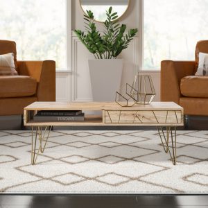 Banas Coffee Table With Tray Top in size 2000 X 2000