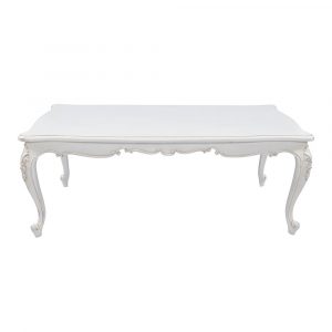 Baroque Coffee Table Rectangle White Epic Empire for size 1000 X 1000