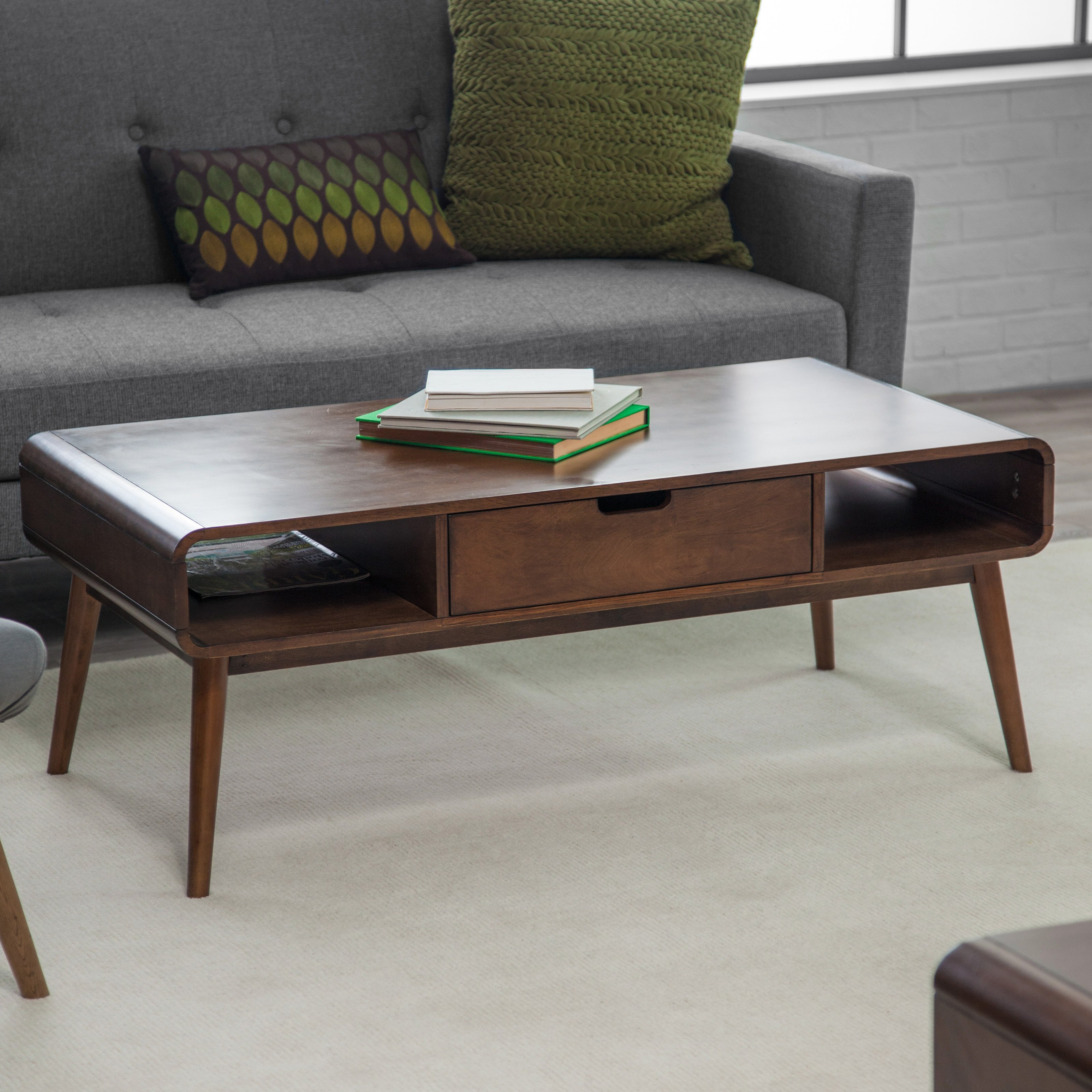 Belham Living Carter Mid Century Modern Coffee Table Hayneedle within measurements 3200 X 3200