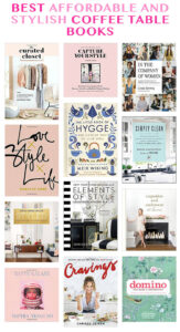 Best Affordable And Stylish Coffee Table Books And A Huge with dimensions 750 X 1381