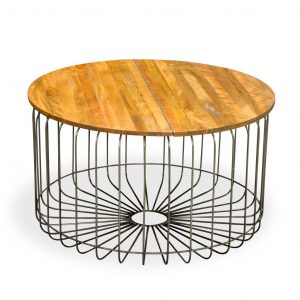 Birdcage Round Storage Coffee Table The Orchard Furniture with proportions 1024 X 1024