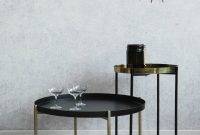 Black And Brass Side Tables At Rose Grey pertaining to measurements 1000 X 1300