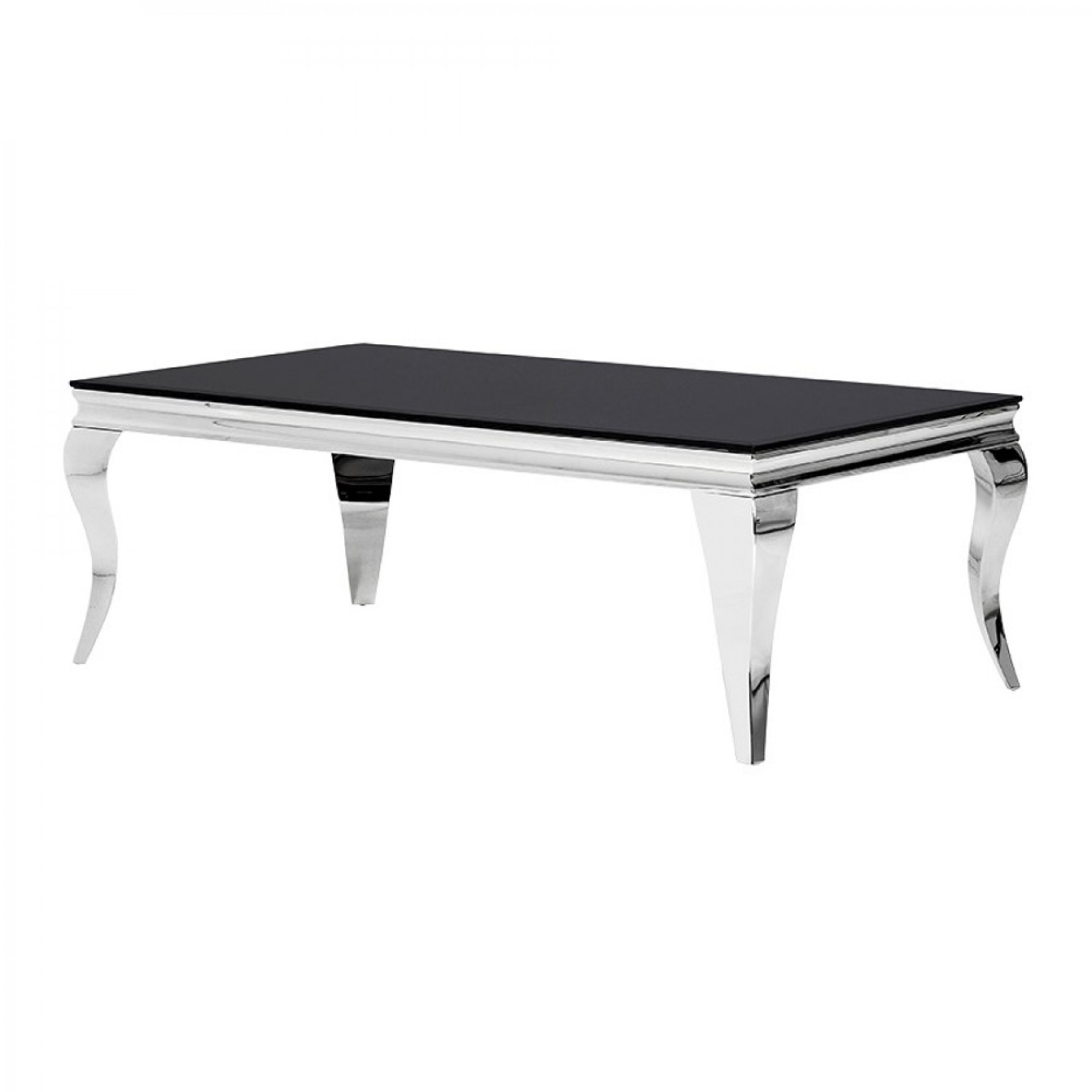 Black Glass Top Coffee Table for measurements 1750 X 1750