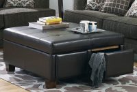 Black Leather Ottoman Coffee Table Coffee Tables Leather Ottoman in proportions 2000 X 1600