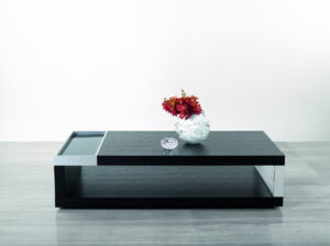 Black Oak And Black Tampered Glass Coffee Table Dallas Texas Vig 112a throughout size 1200 X 897