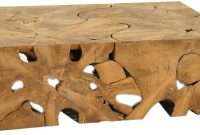 Block Teak Root Coffee Table intended for size 2000 X 936