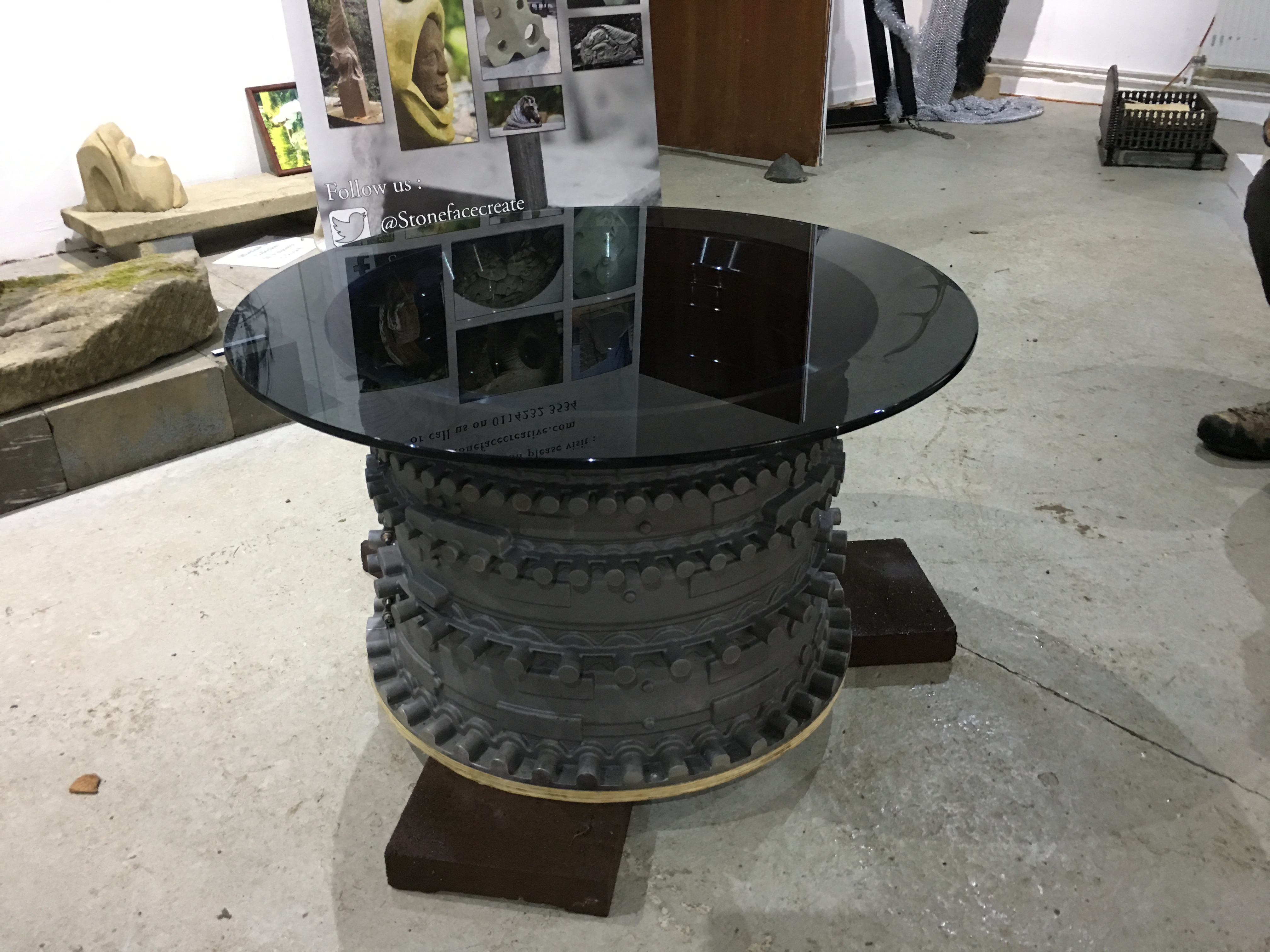 Boeing Jet Engine Coffee Table Stoneface Creative in dimensions 4032 X 3024