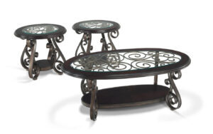 Bombay Coffee Table Set Bobs Discount Furniture with dimensions 1376 X 864