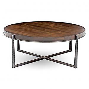 Brycen Custom 42 Round Coffee Table Luxe Home Company regarding proportions 1008 X 1008