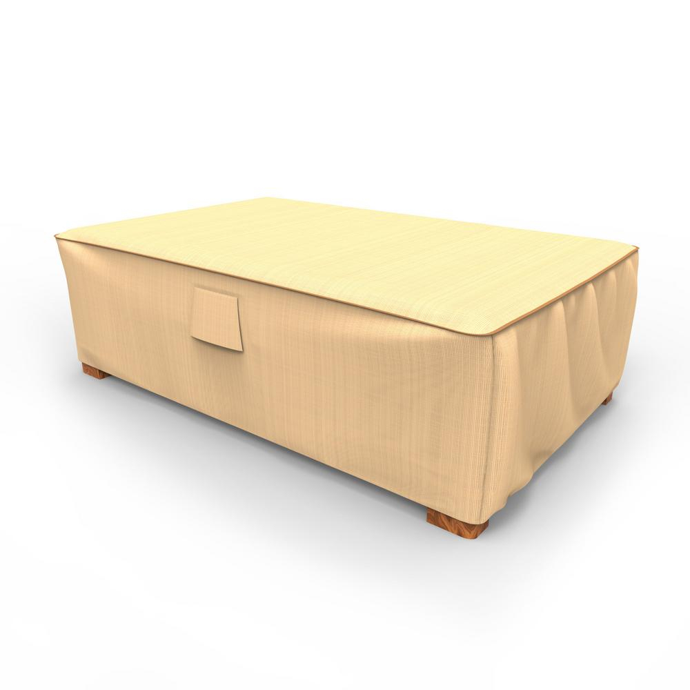Budge Rust Oleum Neverwet Large Tan Outdoor Patio Ottoman Cover pertaining to sizing 1000 X 1000