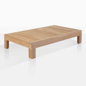 Cabo Teak Outdoor Coffee Table Patio Lounge Accent Teak Warehouse regarding sizing 1000 X 1000