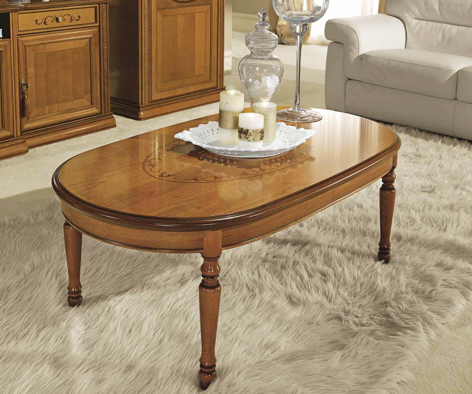 Camel Group Siena Siena Cherry Finish Coffee Table regarding proportions 1650 X 1380