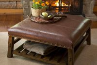 Canyon Leather Coffee Table Plowhearth with dimensions 1200 X 1320